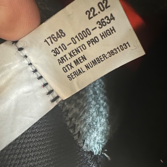 Mammut Kento Pro High Gortex Hiking boot. Men’s US Size 9.5 - Picture 6 of 6